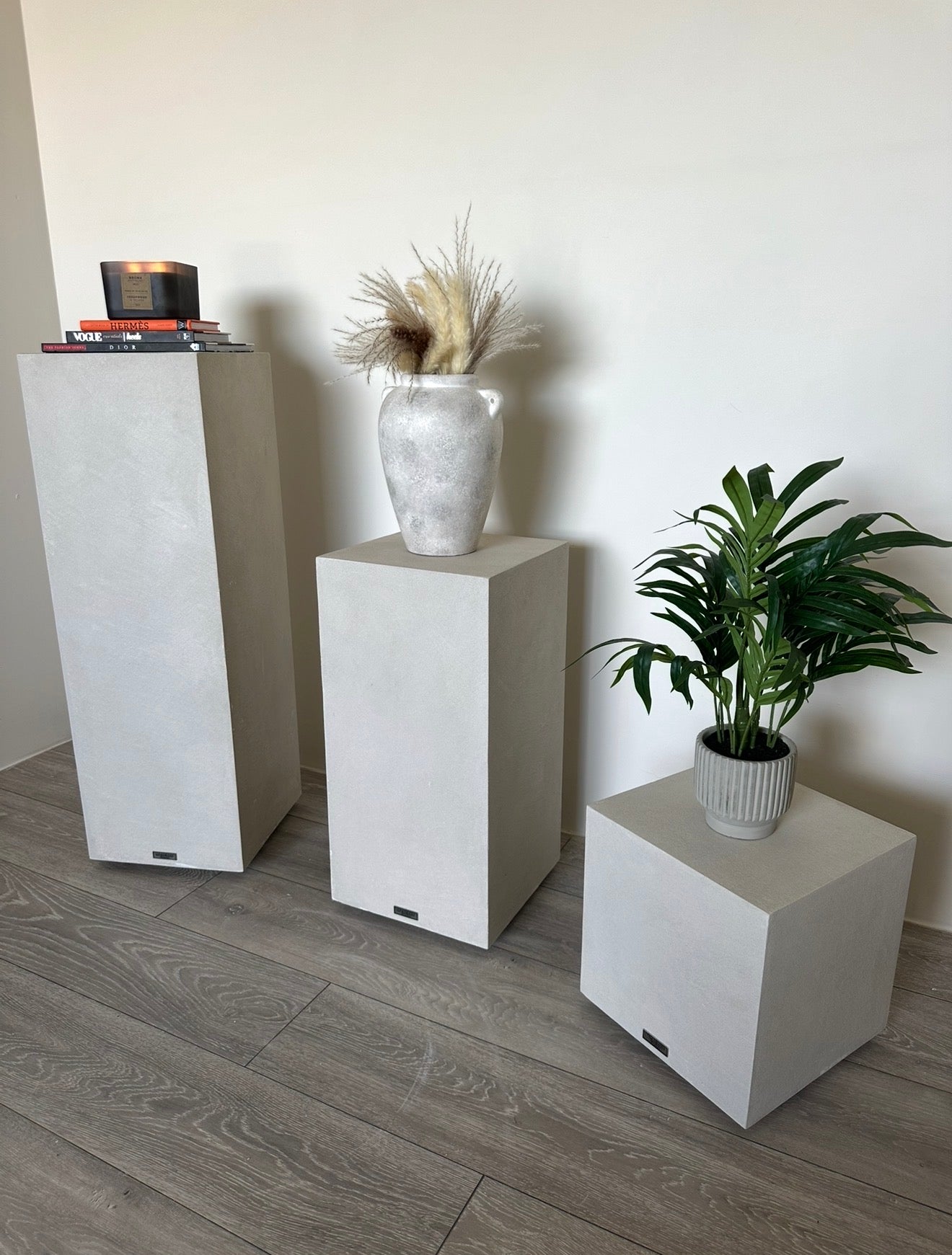 Microcement Plinths